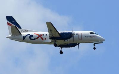 Photo of aircraft VH-ZXQ operated by REX - Regional Express