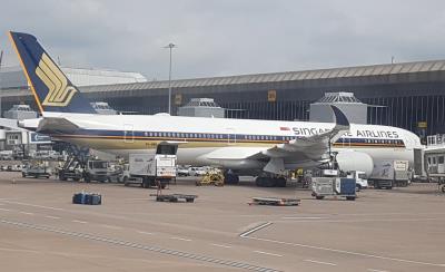 Image of aircraft registration 9V-SMS - A A350-941 operated by Singapore Airlines