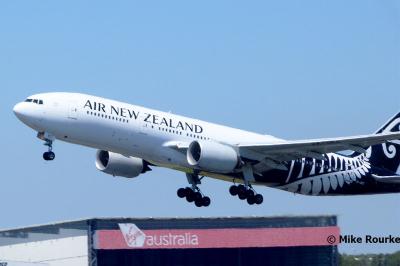 Photo of aircraft ZK-OKC operated by Air New Zealand