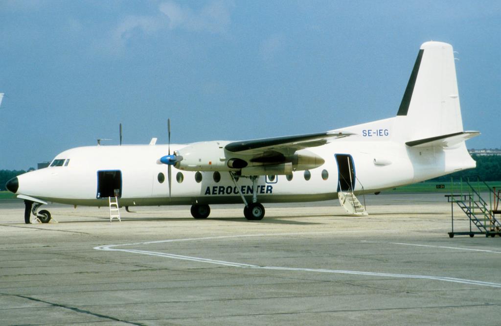 Photo of aircraft SE-IEG operated by Aerocenter Trafikflyg
