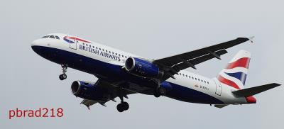Image of aircraft registration G-EUYJ - A A320-232 operated by British Airways