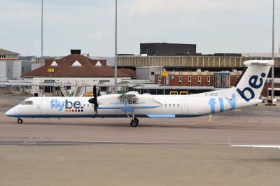 Image of aircraft registration G-JECE - A DHC-8-402Q operated by Flybe