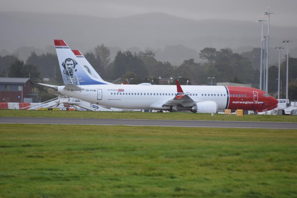 Photo of aircraft EI-FYB operated by Norwegian Air International