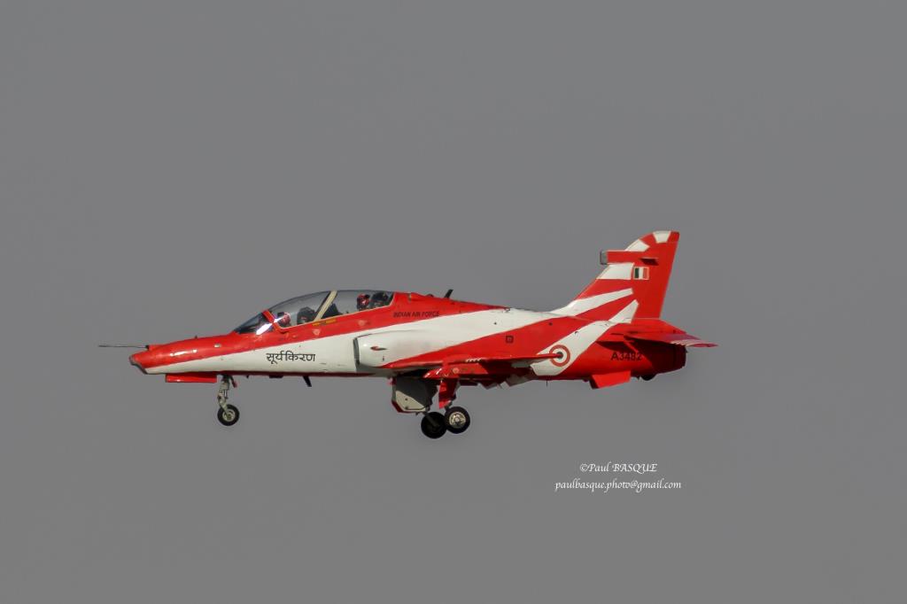 Photo of aircraft A3482 operated by Indian Air Force