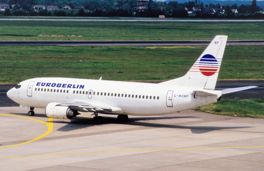 Photo of aircraft G-MONP operated by Euroberlin