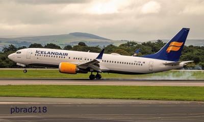 Image of aircraft registration TF-ICN - A 737-8 MAX operated by Icelandair