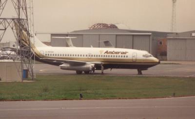 Photo of aircraft G-BOSA operated by Amberair