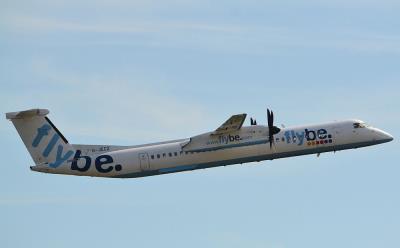 Image of aircraft registration G-JECZ - A DHC-8-402Q operated by Flybe