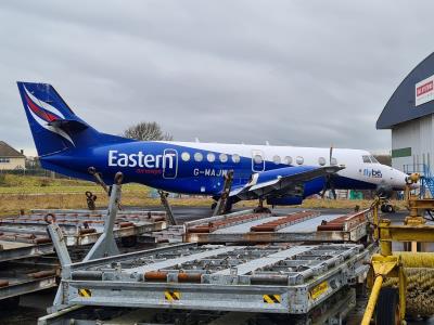 Photo of aircraft G-MAJW operated by Eastern Airways