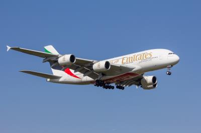 Photo of aircraft A6-EVL operated by Emirates