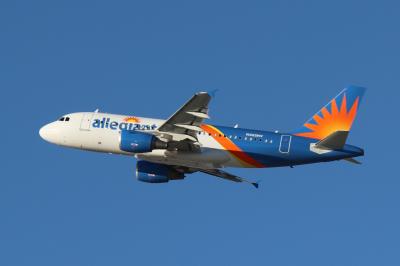 Image of aircraft registration N322NV - A A319-111 operated by Allegiant Air