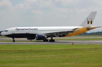Photo of aircraft G-MAJS operated by Monarch Airlines