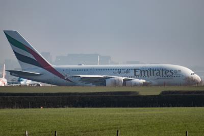 Photo of aircraft A6-EUH operated by Emirates