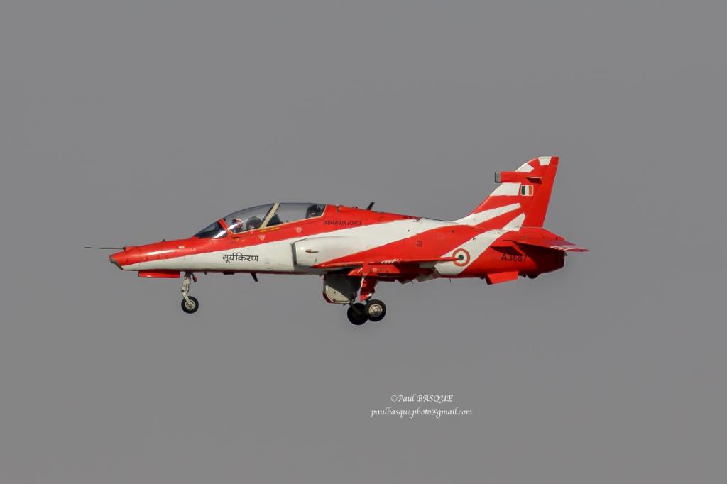 Photo of aircraft A3687 operated by Indian Air Force