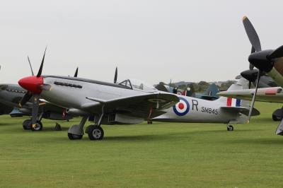 Photo of aircraft G-BUOS (SM845) operated by Spitfire Ltd