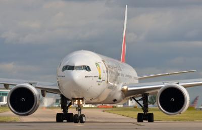 Photo of aircraft A6-EBE operated by Emirates