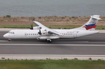 Photo of aircraft SX-SEV operated by Sky Express