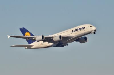 Image of aircraft registration D-AIML - A A380-841 operated by Lufthansa