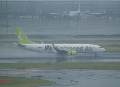 Photo of aircraft JA812X operated by Solaseed Air