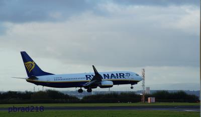 Image of aircraft registration EI-DLW - A 737-8AS(WL) operated by Ryanair