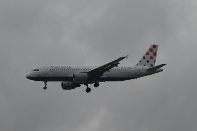 Image of aircraft registration 9A-CTJ - A A320-214 operated by Croatia Airlines