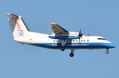 Photo of aircraft ZS-DHC operated by Cemair