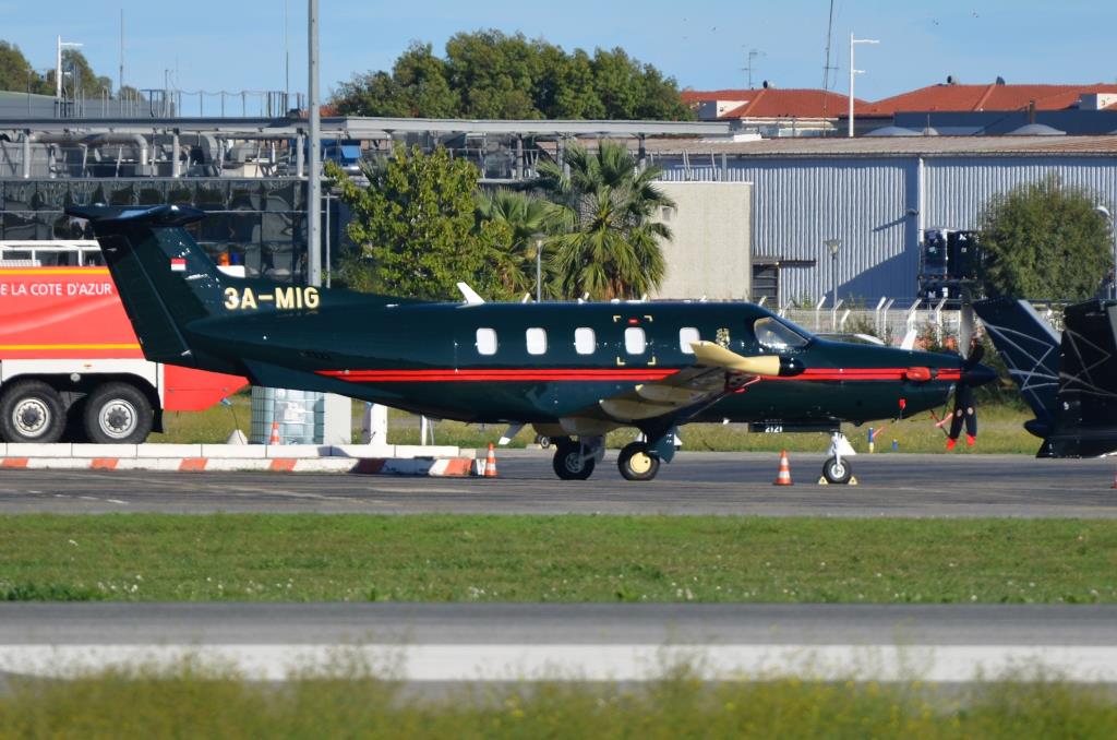 Photo of aircraft 3A-MIG operated by Alpha Golf Aviation Ltd