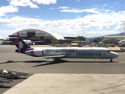 Photo of aircraft N487HA operated by Hawaiian Airlines