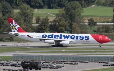 Photo of aircraft HB-JMD operated by Edelweiss Air