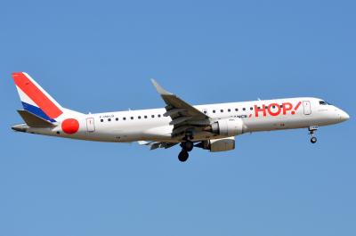 Photo of aircraft F-HBLB operated by HOP!
