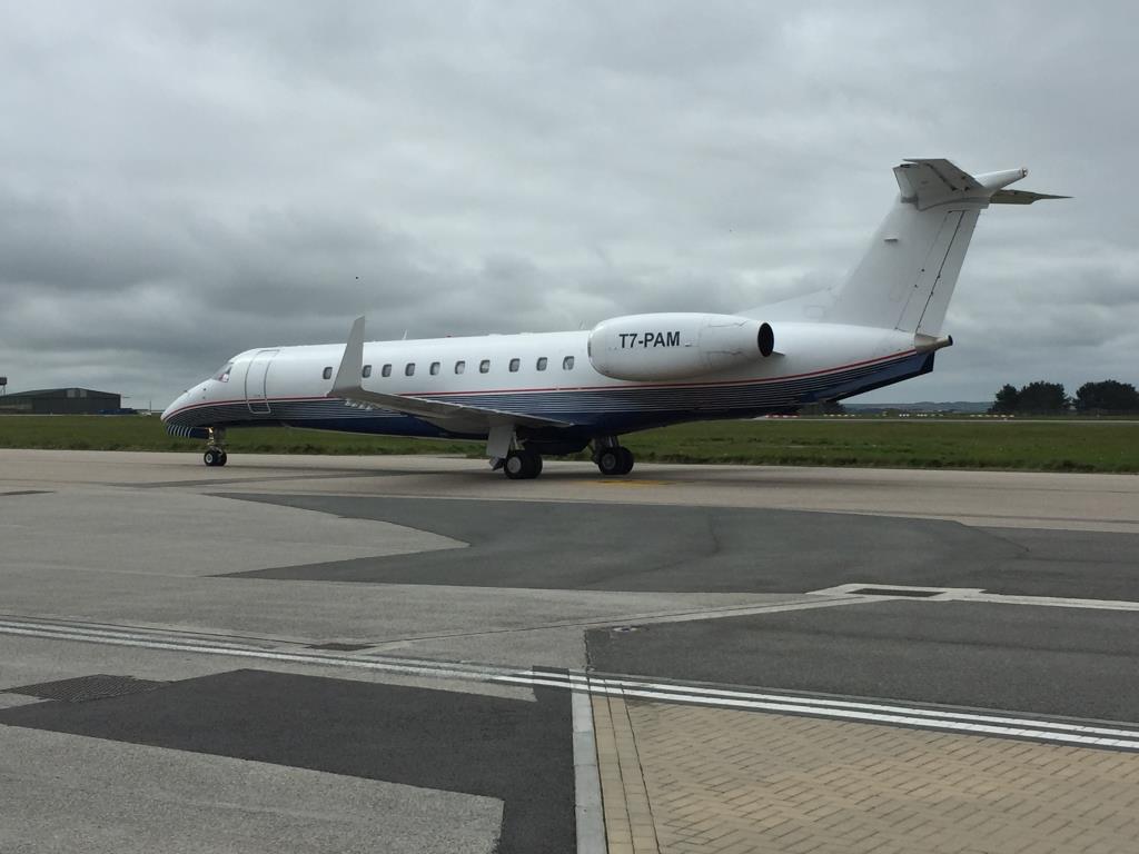 Photo of aircraft T7-PAM operated by Luxaviation San Marino