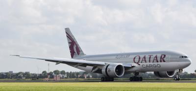 Image of aircraft registration A7-BFK - A 777-F operated by Qatar Airways Cargo