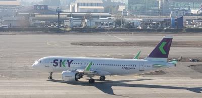 Photo of aircraft CC-AZG operated by Sky Airline