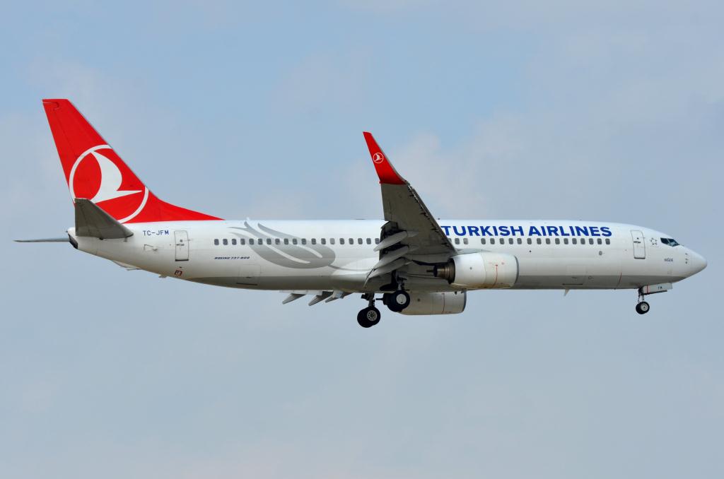Photo of aircraft TC-JFM operated by Turkish Airlines