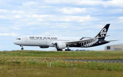 Photo of aircraft ZK-NZF operated by Air New Zealand