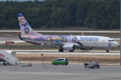 Photo of aircraft TC-SPE operated by SunExpress