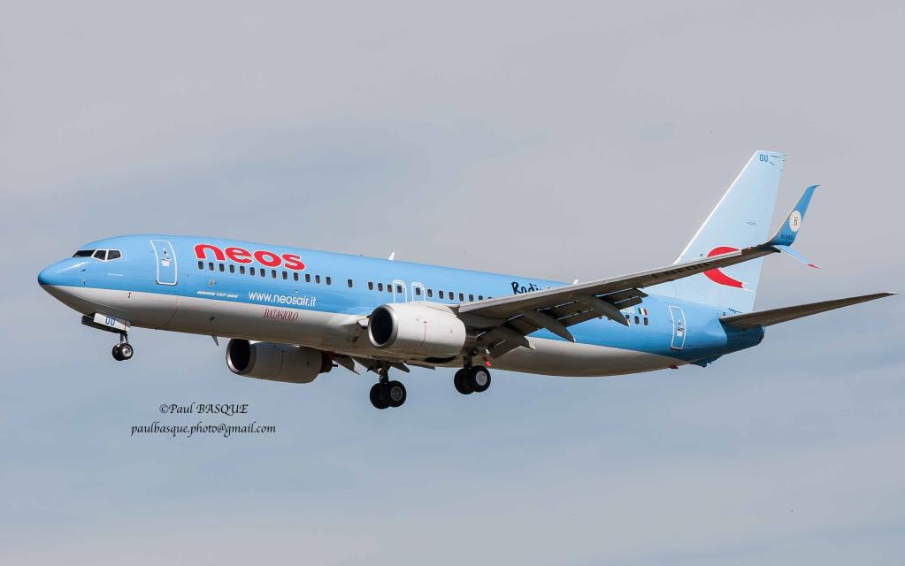 Photo of aircraft I-NEOU operated by NEOS