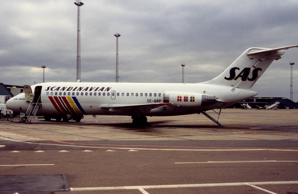 Photo of aircraft SE-DBP operated by SAS Scandinavian Airlines