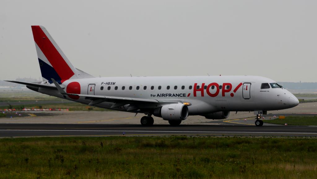 Photo of aircraft F-HBXM operated by Air France Hop
