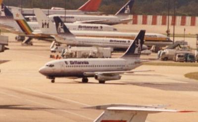 Photo of aircraft G-BECG operated by Britannia Airways