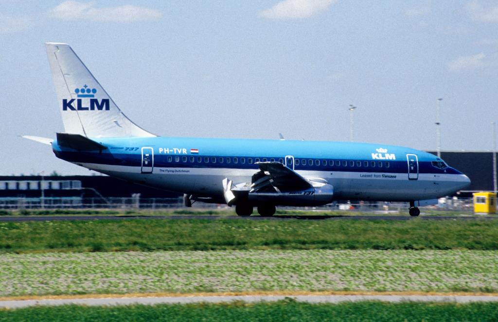 Photo of aircraft PH-TVR operated by KLM Royal Dutch Airlines