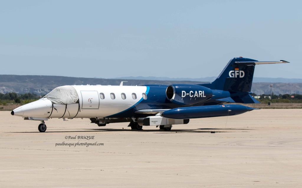 Photo of aircraft D-CARL operated by GFD - Gesellschaft fuer Flugzieldarstellungen mbH