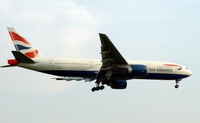 Image of aircraft registration G-RAES - A 777-236(ER) operated by British Airways