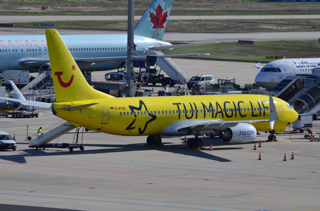 Photo of aircraft D-ATUG operated by Hapagfly