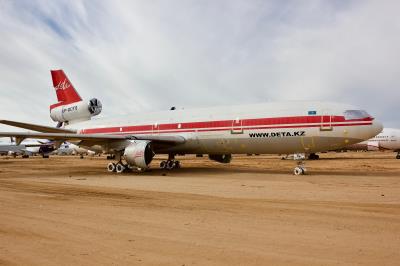 Image of aircraft registration UP-DC102 - A DC-10-40 operated by Deta Air