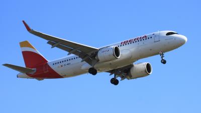 Image of aircraft registration EC-MXU - A A320-251N(WL) operated by Iberia