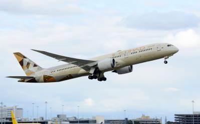 Photo of aircraft A6-BLL operated by Etihad Airways