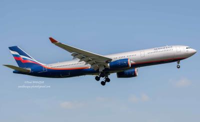 Image of aircraft registration VP-BDD - A A330-343 operated by Aeroflot - Russian Airlines