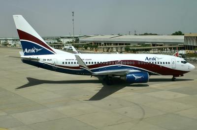 Photo of aircraft 5N-MJE operated by Arik Air