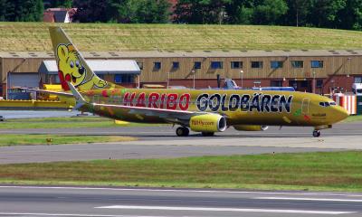 Image of aircraft registration D-ATUD - A 737-8K5(WL) operated by Hapagfly